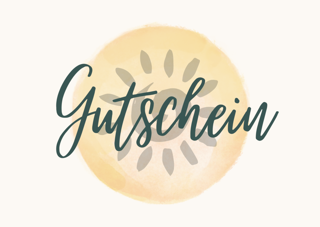 Gutschein für daSein neu, Wertgutschein für Klangschalenmassage, Kinesiologie, Yoga, Soundhealing oder Jahreskreisfeste